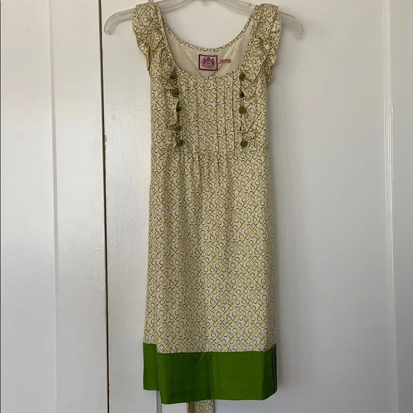army green mini dress Green Wavy Cutouts Mini Dress – Two Cumberland main image 0